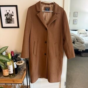 Abercrombie Tan Trench Coat